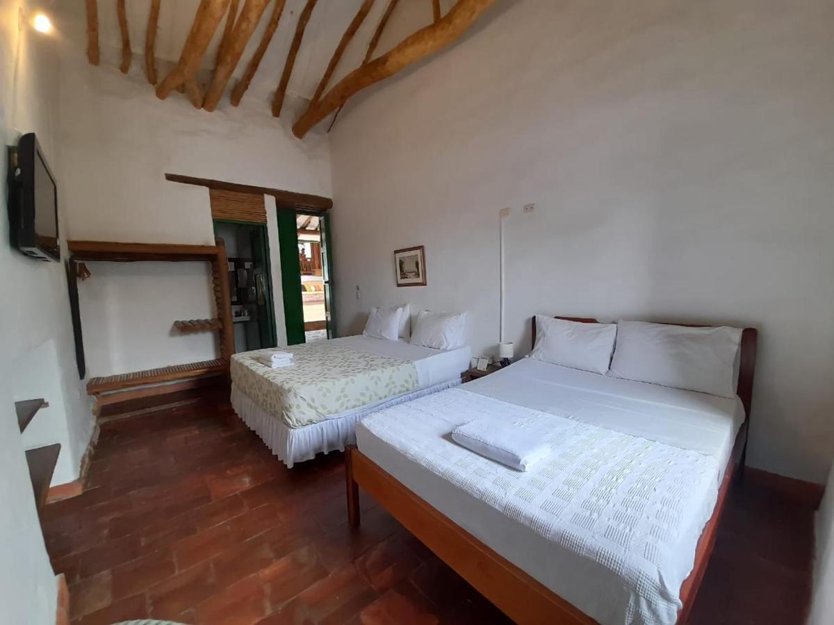 Posada Suenos De Antonio Barichara Zewnętrze zdjęcie